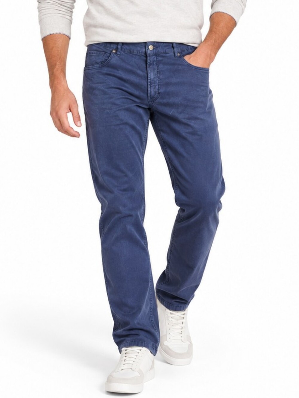 Peter Millar Collection Men’s Pants 36 Blue Washed 5 Pocket Straight Leg Golf